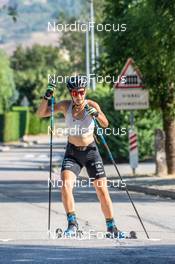 31.07.2022, Font-Romeu, France (FRA): Gilonne Guigonnat (FRA) - Biathlon summer training, Font-Romeu (FRA). www.nordicfocus.com. © Authamayou/NordicFocus. Every downloaded picture is fee-liable.