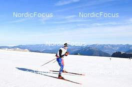 20.10.2022, Ramsau am Dachstein, Austria (AUT):  Fabien Claude (FRA) - Biathlon training, Ramsau am Dachstein (AUT). www.nordicfocus.com. © Reichert/NordicFocus. Every downloaded picture is fee-liable.
