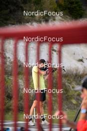 20.10.2022, Ramsau am Dachstein, Austria (AUT):  Eric Perrot (FRA) - Biathlon training, Ramsau am Dachstein (AUT). www.nordicfocus.com. © Reichert/NordicFocus. Every downloaded picture is fee-liable.