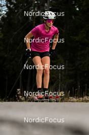 18.10.2022, Ramsau am Dachstein, Austria (AUT):  Chloe Chevalier (FRA) - Biathlon training, Ramsau am Dachstein (AUT). www.nordicfocus.com. © Reichert/NordicFocus. Every downloaded picture is fee-liable.