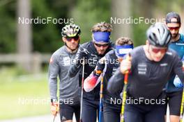 01.07.2022, Lenzerheide, Switzerland (SUI): Jeremy Finello (SUI) - Biathlon summer training, Lenzerheide (SUI). www.nordicfocus.com. © Manzoni/NordicFocus. Every downloaded picture is fee-liable.