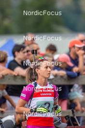 25.08.2022, Bessans, France (FRA): Anaïs Chevalier (FRA) - Biathlon summer training, Bessans (FRA). www.nordicfocus.com. © Authamayou/NordicFocus. Every downloaded picture is fee-liable.