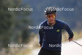 14.10.2022, Ramsau am Dachstein, Austria (AUT): Daniel Boehm (GER), IBU Sports Director - Biathlon training, Ramsau am Dachstein (AUT). www.nordicfocus.com. © Manzoni/NordicFocus. Every downloaded picture is fee-liable.