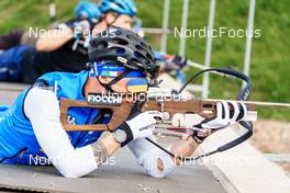 14.09.2022, Lavaze, Italy (ITA): Lukas Hofer (ITA) - Biathlon summer training, Lavaze (ITA). www.nordicfocus.com. © Barbieri/NordicFocus. Every downloaded picture is fee-liable.