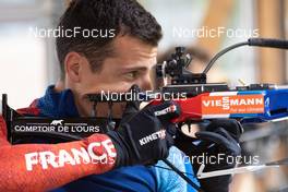 27.06.2022, Premanon, France (FRA): Quentin Fillon Maillet (FRA) - Biathlon summer training, Premanon (FRA). www.nordicfocus.com. © Manzoni/NordicFocus. Every downloaded picture is fee-liable.