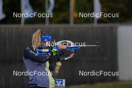 03.10.2022, Ruhpolding, Germany (GER): Franziska Preuss (GER) - Biathlon summer training, Ruhpolding (GER). www.nordicfocus.com. © Reiter/NordicFocus. Every downloaded picture is fee-liable.