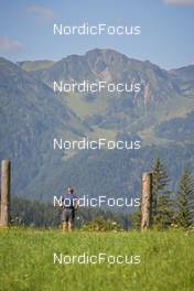 11.08.2022, Hochfilzen, Austria (AUT): Mark Kirchner (GER) - Biathlon summer training, Hochfilzen (AUT). www.nordicfocus.com. © Reichert/NordicFocus. Every downloaded picture is fee-liable.