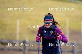 04.10.2022, Martell, Italy (ITA): Eleonora Fauner (ITA) - Biathlon summer training, Martell (ITA). www.nordicfocus.com. © Barbieri/NordicFocus. Every downloaded picture is fee-liable.