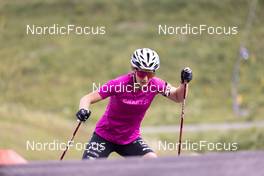 28.06.2022, Premanon, France (FRA): Chloe Chevalier (FRA) - Biathlon summer training, Premanon (FRA). www.nordicfocus.com. © Manzoni/NordicFocus. Every downloaded picture is fee-liable.