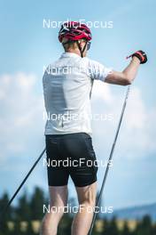 30.08.2022, Lavaze, Italy (ITA): Johannes Thingnes Boe (NOR) - Biathlon summer training, Lavaze (ITA). www.nordicfocus.com. © Vanzetta/NordicFocus. Every downloaded picture is fee-liable.