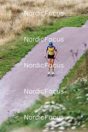 14.09.2022, Lavaze, Italy (ITA): Hanna Oeberg (SWE) - Biathlon summer training, Lavaze (ITA). www.nordicfocus.com. © Barbieri/NordicFocus. Every downloaded picture is fee-liable.