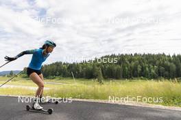28.06.2022, Premanon, France (FRA): Paula Botet (FRA) - Biathlon summer training, Premanon (FRA). www.nordicfocus.com. © Manzoni/NordicFocus. Every downloaded picture is fee-liable.