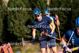 10.09.2022, Lavaze, Italy (ITA): Martin Ponsiluoma (SWE) - Biathlon summer training, Lavaze (ITA). www.nordicfocus.com. © Barbieri/NordicFocus. Every downloaded picture is fee-liable.