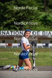29.06.2022, Bessans, France (FRA): Linda Zingerle (ITA) - Biathlon summer training, Bessans (FRA). www.nordicfocus.com. © Authamayou/NordicFocus. Every downloaded picture is fee-liable.