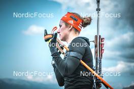 8.08.2022, Lavaze, Italy (ITA): Janina Hettich-Walz  (GER) - Biathlon summer training, Lavaze (ITA). www.nordicfocus.com. © Vanzetta/NordicFocus. Every downloaded picture is fee-liable.