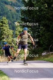 14.09.2022, Lavaze, Italy (ITA): Peppe Femling (SWE) - Biathlon summer training, Lavaze (ITA). www.nordicfocus.com. © Barbieri/NordicFocus. Every downloaded picture is fee-liable.