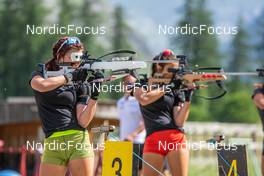 30.06.2022, Bessans, France (FRA): Linda Zingerle (ITA) - Biathlon summer training, Bessans (FRA). www.nordicfocus.com. © Authamayou/NordicFocus. Every downloaded picture is fee-liable.