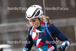 21.10.2022, Oberhof, Germany (GER): Ingrid Landmark Tandrevold (NOR) - Biathlon summer training, Oberhof (GER). www.nordicfocus.com. © Heilwagen/NordicFocus. Every downloaded picture is fee-liable.