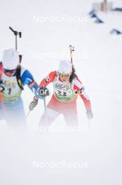 01.04.2022, Premanon, France (FRA): LAURYNE Blanc (FRA) - French Championships biathlon, mass, Premanon (FRA). www.nordicfocus.com. © Augustin Authamayou/NordicFocus. Every downloaded picture is fee-liable.