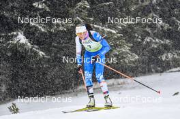 01.04.2022, Premanon, France (FRA): EMMA Oustry (FRA) - French Championships biathlon, mass, Premanon (FRA). www.nordicfocus.com. © Augustin Authamayou/NordicFocus. Every downloaded picture is fee-liable.