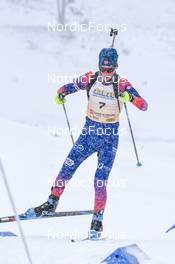 01.04.2022, Premanon, France (FRA): ROMAIN Cordier (FRA) - French Championships biathlon, mass, Premanon (FRA). www.nordicfocus.com. © Leo Authamayou/NordicFocus. Every downloaded picture is fee-liable.