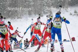 01.04.2022, Premanon, France (FRA): CHARLOTTE Giunta (FRA) - French Championships biathlon, mass, Premanon (FRA). www.nordicfocus.com. © Augustin Authamayou/NordicFocus. Every downloaded picture is fee-liable.