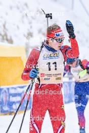 01.04.2022, Premanon, France (FRA): JOACHIM Cosme (FRA) - French Championships biathlon, mass, Premanon (FRA). www.nordicfocus.com. © Leo Authamayou/NordicFocus. Every downloaded picture is fee-liable.