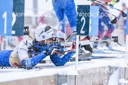 01.04.2022, Premanon, France (FRA): ALEXIS Colomban (FRA) - French Championships biathlon, mass, Premanon (FRA). www.nordicfocus.com. © Leo Authamayou/NordicFocus. Every downloaded picture is fee-liable.