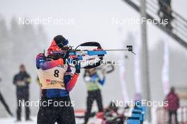 01.04.2022, Premanon, France (FRA): LEO Carlier (FRA) - French Championships biathlon, mass, Premanon (FRA). www.nordicfocus.com. © Augustin Authamayou/NordicFocus. Every downloaded picture is fee-liable.