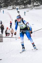 01.04.2022, Premanon, France (FRA): JUSTINE Lejeune (FRA) - French Championships biathlon, mass, Premanon (FRA). www.nordicfocus.com. © Augustin Authamayou/NordicFocus. Every downloaded picture is fee-liable.