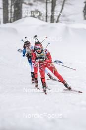 01.04.2022, Premanon, France (FRA): ALICE Dusserre (FRA) - French Championships biathlon, mass, Premanon (FRA). www.nordicfocus.com. © Augustin Authamayou/NordicFocus. Every downloaded picture is fee-liable.