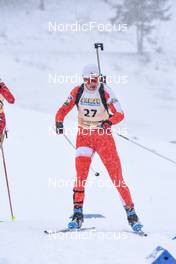 01.04.2022, Premanon, France (FRA): DYLAN Suchet (FRA) - French Championships biathlon, mass, Premanon (FRA). www.nordicfocus.com. © Leo Authamayou/NordicFocus. Every downloaded picture is fee-liable.