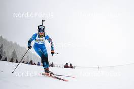 02.04.2022, Premanon, France (FRA): Eve Bouvard (FRA) - French Championships biathlon, mass, Premanon (FRA). www.nordicfocus.com. © Augustin Authamayou/NordicFocus. Every downloaded picture is fee-liable.