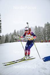 02.04.2022, Premanon, France (FRA): Leana Bazard (FRA) - French Championships biathlon, mass, Premanon (FRA). www.nordicfocus.com. © Augustin Authamayou/NordicFocus. Every downloaded picture is fee-liable.