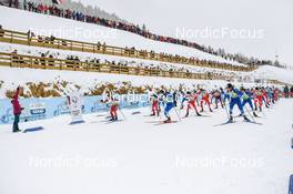 02.04.2022, Premanon, France (FRA): Lou Thievent (FRA), Edgar Geny (FRA), Gaetan Paturel (FRA), (l-r)  - French Championships biathlon, mass, Premanon (FRA). www.nordicfocus.com. © Augustin Authamayou/NordicFocus. Every downloaded picture is fee-liable.