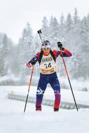 02.04.2022, Premanon, France (FRA): Julie Baverel (FRA) - French Championships biathlon, mass, Premanon (FRA). www.nordicfocus.com. © Augustin Authamayou/NordicFocus. Every downloaded picture is fee-liable.