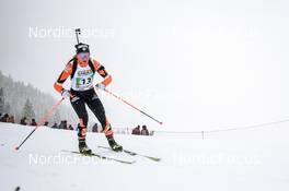 02.04.2022, Premanon, France (FRA): Chloe Bened (FRA) - French Championships biathlon, mass, Premanon (FRA). www.nordicfocus.com. © Augustin Authamayou/NordicFocus. Every downloaded picture is fee-liable.