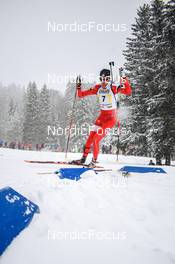 02.04.2022, Premanon, France (FRA): Ambroise Meunier (FRA) - French Championships biathlon, mass, Premanon (FRA). www.nordicfocus.com. © Augustin Authamayou/NordicFocus. Every downloaded picture is fee-liable.