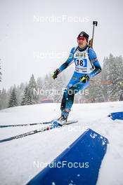 02.04.2022, Premanon, France (FRA): Valentin Lejeune (FRA) - French Championships biathlon, mass, Premanon (FRA). www.nordicfocus.com. © Augustin Authamayou/NordicFocus. Every downloaded picture is fee-liable.