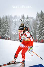 02.04.2022, Premanon, France (FRA): Nora Gaggio (FRA) - French Championships biathlon, mass, Premanon (FRA). www.nordicfocus.com. © Augustin Authamayou/NordicFocus. Every downloaded picture is fee-liable.