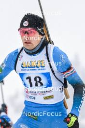 02.04.2022, Premanon, France (FRA): Valentin Lejeune (FRA) - French Championships biathlon, mass, Premanon (FRA). www.nordicfocus.com. © Augustin Authamayou/NordicFocus. Every downloaded picture is fee-liable.