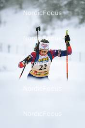 02.04.2022, Premanon, France (FRA): Ophelie Remonnay (FRA) - French Championships biathlon, mass, Premanon (FRA). www.nordicfocus.com. © Augustin Authamayou/NordicFocus. Every downloaded picture is fee-liable.