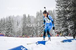 02.04.2022, Premanon, France (FRA): Camille Bened (FRA) - French Championships biathlon, mass, Premanon (FRA). www.nordicfocus.com. © Augustin Authamayou/NordicFocus. Every downloaded picture is fee-liable.
