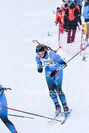 02.04.2022, Premanon, France (FRA): Maya Cloetens (FRA) - French Championships biathlon, mass, Premanon (FRA). www.nordicfocus.com. © Leo Authamayou/NordicFocus. Every downloaded picture is fee-liable.
