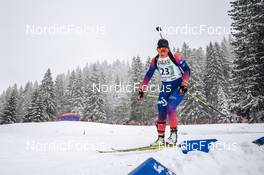 02.04.2022, Premanon, France (FRA): Fiona Baron (FRA) - French Championships biathlon, mass, Premanon (FRA). www.nordicfocus.com. © Augustin Authamayou/NordicFocus. Every downloaded picture is fee-liable.