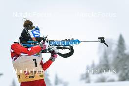 02.04.2022, Premanon, France (FRA): Anaelle Bondoux (FRA) - French Championships biathlon, mass, Premanon (FRA). www.nordicfocus.com. © Augustin Authamayou/NordicFocus. Every downloaded picture is fee-liable.