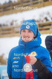 02.04.2022, Premanon, France (FRA): Fabien Claude (FRA) - French Championships biathlon, mass, Premanon (FRA). www.nordicfocus.com. © Augustin Authamayou/NordicFocus. Every downloaded picture is fee-liable.