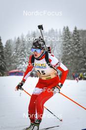 02.04.2022, Premanon, France (FRA): Amelie Broutier (FRA) - French Championships biathlon, mass, Premanon (FRA). www.nordicfocus.com. © Augustin Authamayou/NordicFocus. Every downloaded picture is fee-liable.