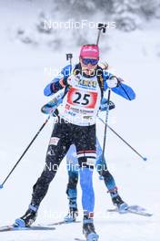 02.04.2022, Premanon, France (FRA): Enora Latuilliere (FRA) - French Championships biathlon, mass, Premanon (FRA). www.nordicfocus.com. © Leo Authamayou/NordicFocus. Every downloaded picture is fee-liable.