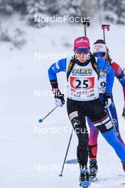 02.04.2022, Premanon, France (FRA): Enora Latuilliere (FRA) - French Championships biathlon, mass, Premanon (FRA). www.nordicfocus.com. © Leo Authamayou/NordicFocus. Every downloaded picture is fee-liable.